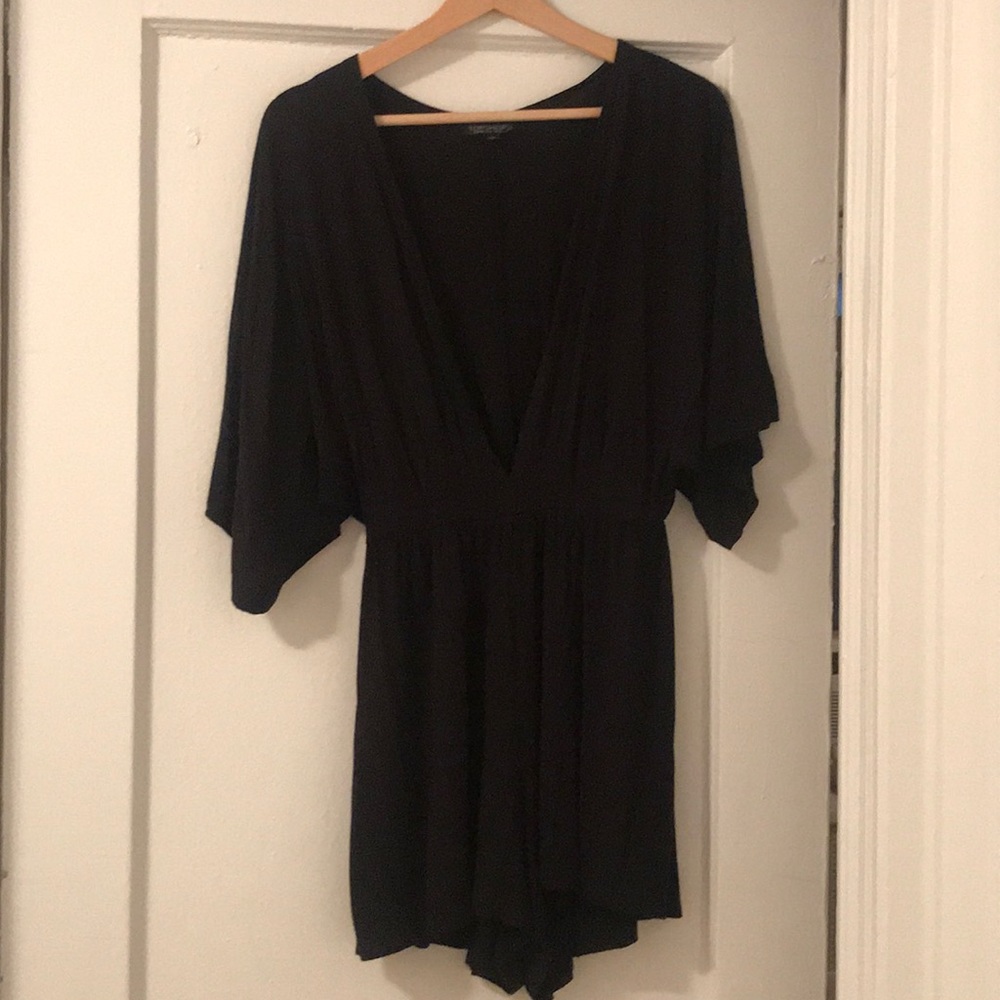 Sexy black romper